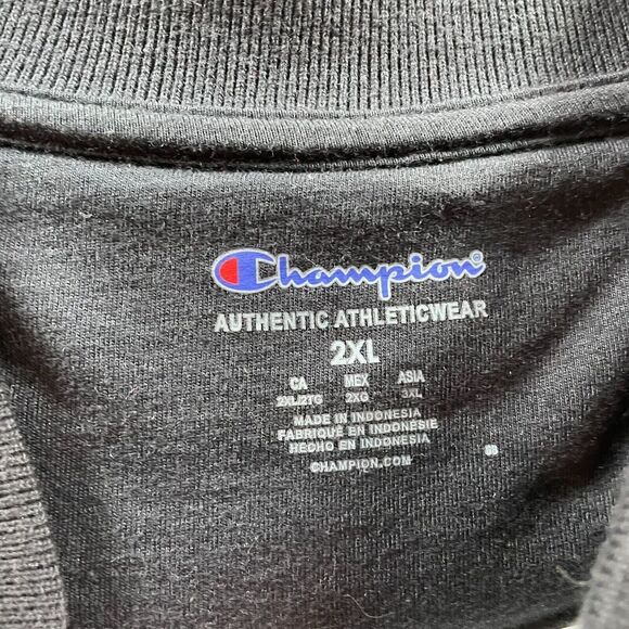 Silverback Fitness Jacket Mens 2XL XXL Black Champion Snap Sweater Gym Workout - Picture 7 of 12